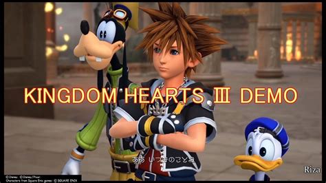 kingdom hearts iii demo version|KINGDOM HEARTS III.